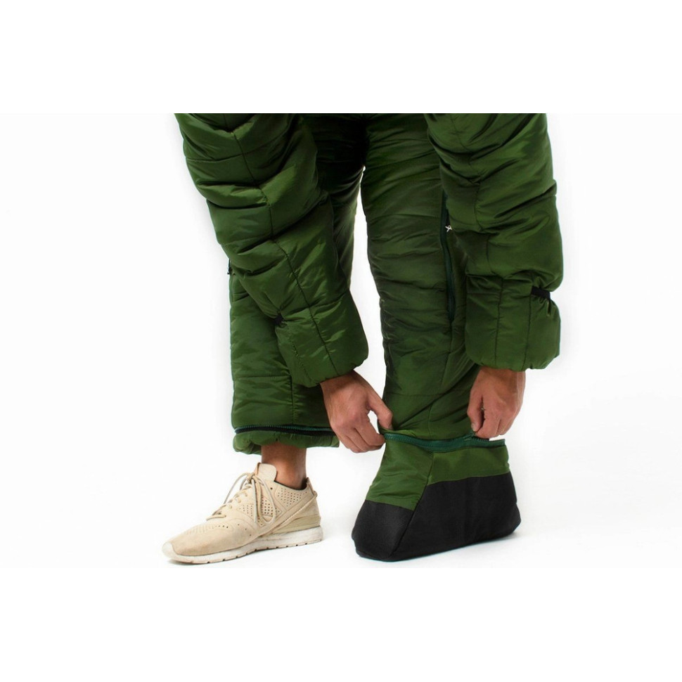 Спальний мішок-комбінезон Selkbag Original (розмір XL) Зелений Вінниця - фото 5