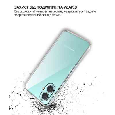 Чехол для мобильного телефона BeCover Silicone Tecno Spark Go 2 (KM4) Transparent (714682) Винница