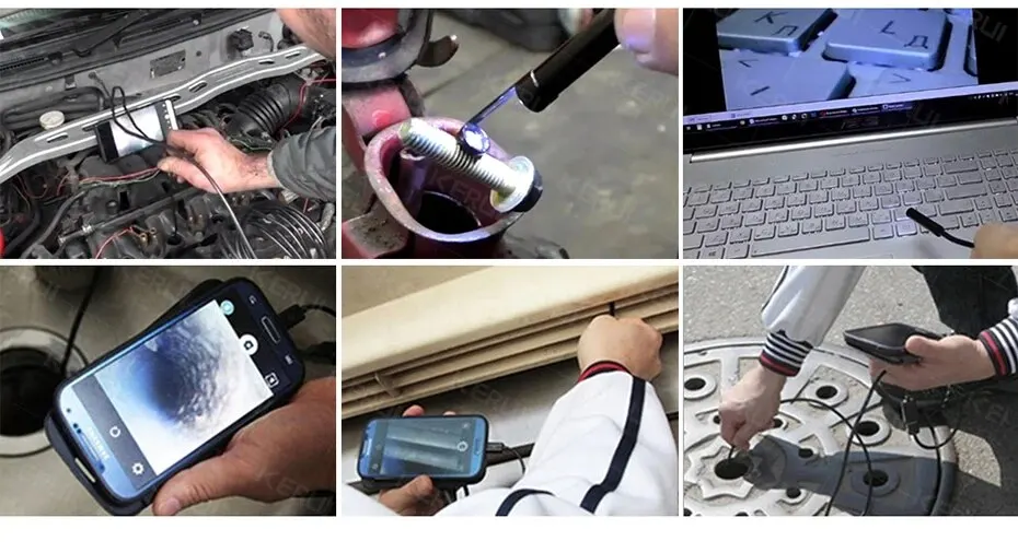 Эндоскоп водонепроницаемый 5м гибкая Usb камера Винница - изображение 11