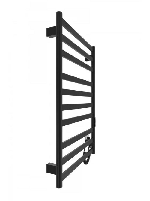 Электрический полотенцесушитель HF York 770х530 TR K черный мат Киев - изображение 3
