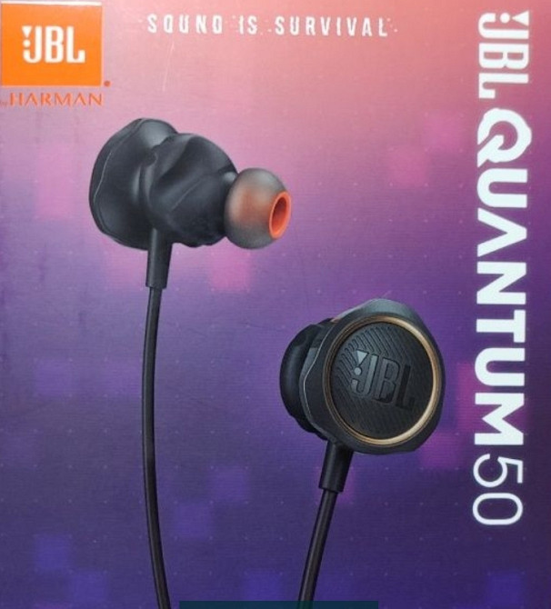 Навушники: JBL Quantum 50. Повний комплект. Харків - фото 2