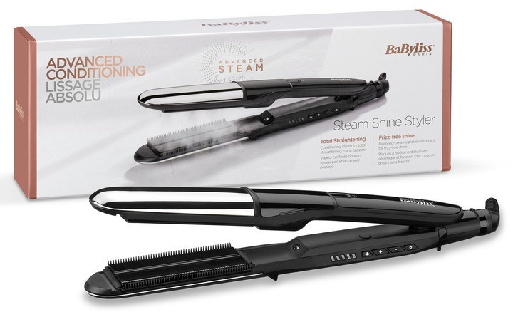 Праска (Випрямляч) для волосся Babyliss ST496E чорний із сріблястим Харків - фото 6