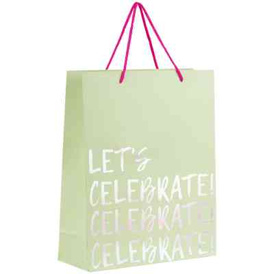 Подарочный пакет Axent бумажный Let's celebrate 26х32 см (8502-26-A) Винница