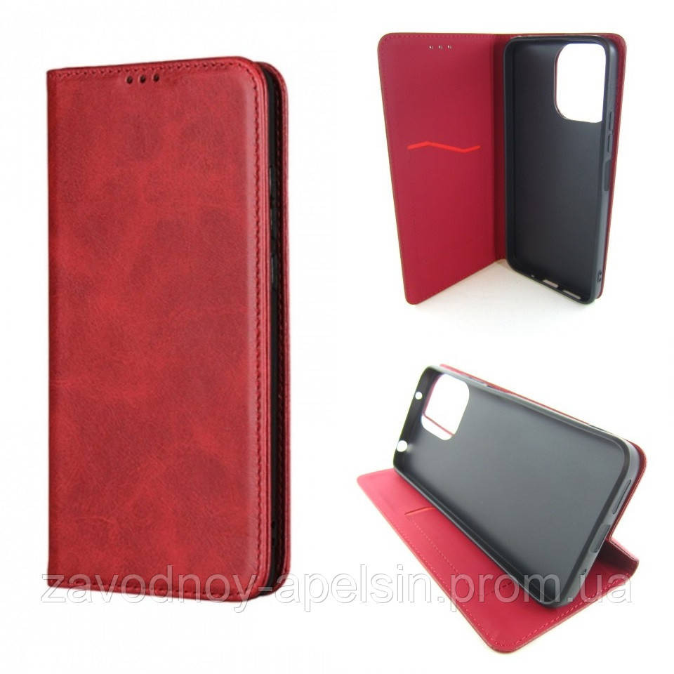 Чохол книжка Xiaomi Redmi 15C Підставка (червоний) Одеса - фото 1