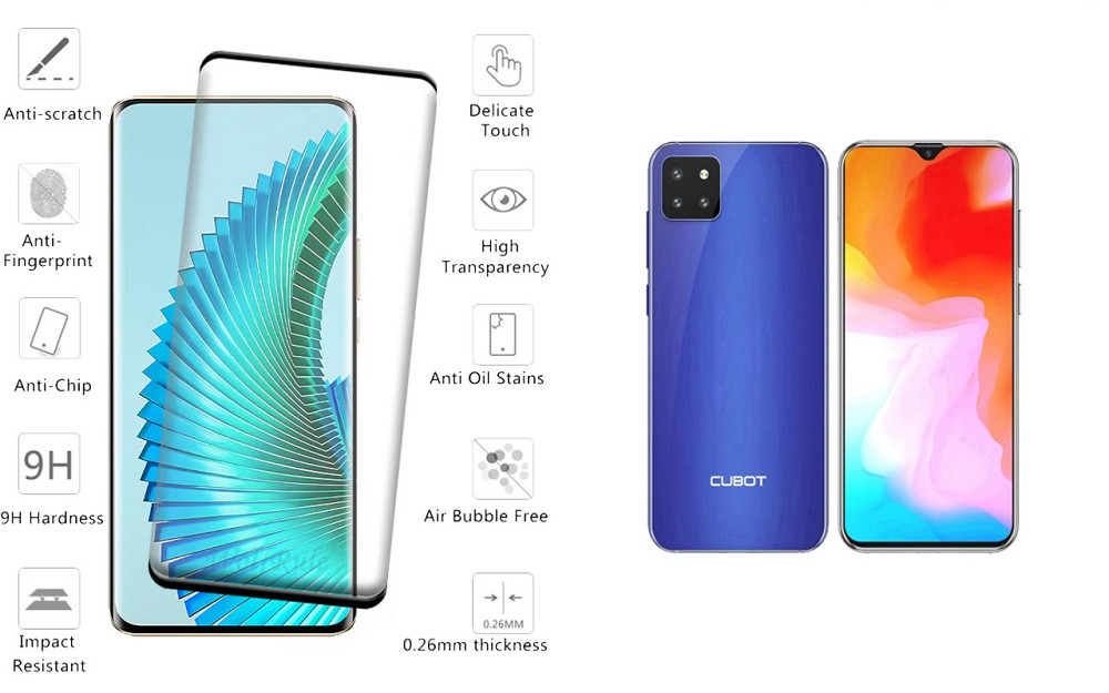 Защитное стекло HyperGlass Pro для Cubot X20, X20 Pro – максимальная чувствительность и защита Киев - изображение 2