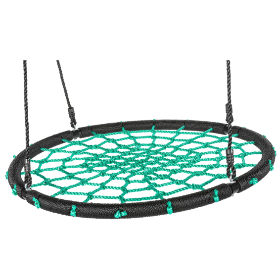 Садова гойдалка - гніздо Outtec XXL зелено-чорна Киев