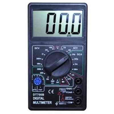 Цифровой мультиметр Voltronic DT-700B, V, A, R , T, Q100 (DT-700B) Винница