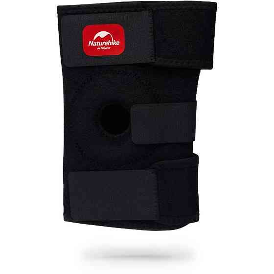 Бандаж на колено Naturehike Dura-light NH15A001-M, черный Киев