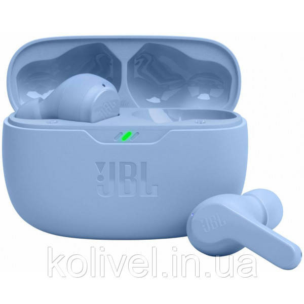 Навушники з мікрофоном JBL TWS Wave Beam Blue JBLWBEAMBLU (JBLWBEAMBLU) Киев - изображение 2