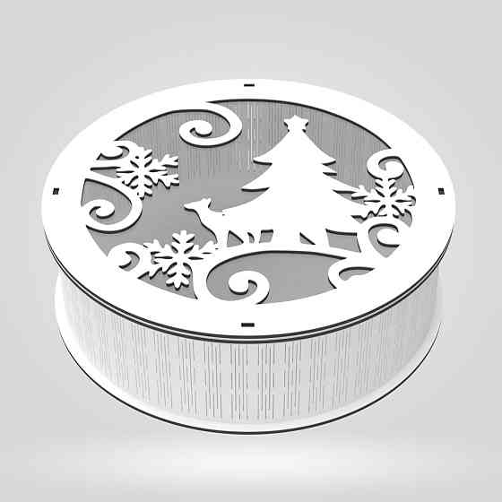 Подарочная коробка EKOSTAR d200 h60 Киев