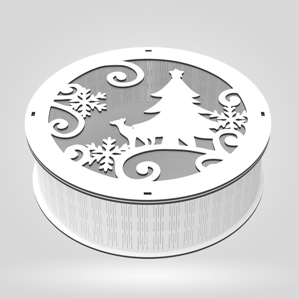 Подарочная коробка EKOSTAR d200 h60 Киев - изображение 1