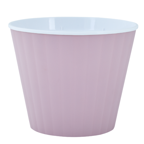 Вазон Ібіс з подвійним дном 17,9*14,7см фрезія/білий Алеана Житомир