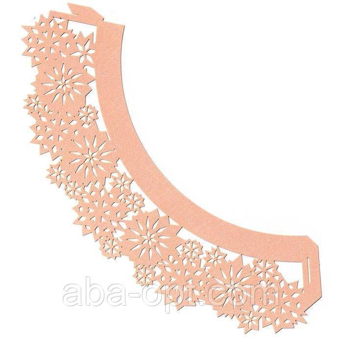 0373 Накладка бумажная декоративна ажурна для маффинов разных цветов (уп 20 шт).Aba-Opt Одесса - изображение 1