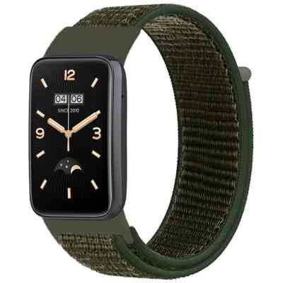 Ремешок для фитнес браслета Armorstandart нейлоновый для Xiaomi Smart Band 7 Pro Army Green (ARM66805) Винница