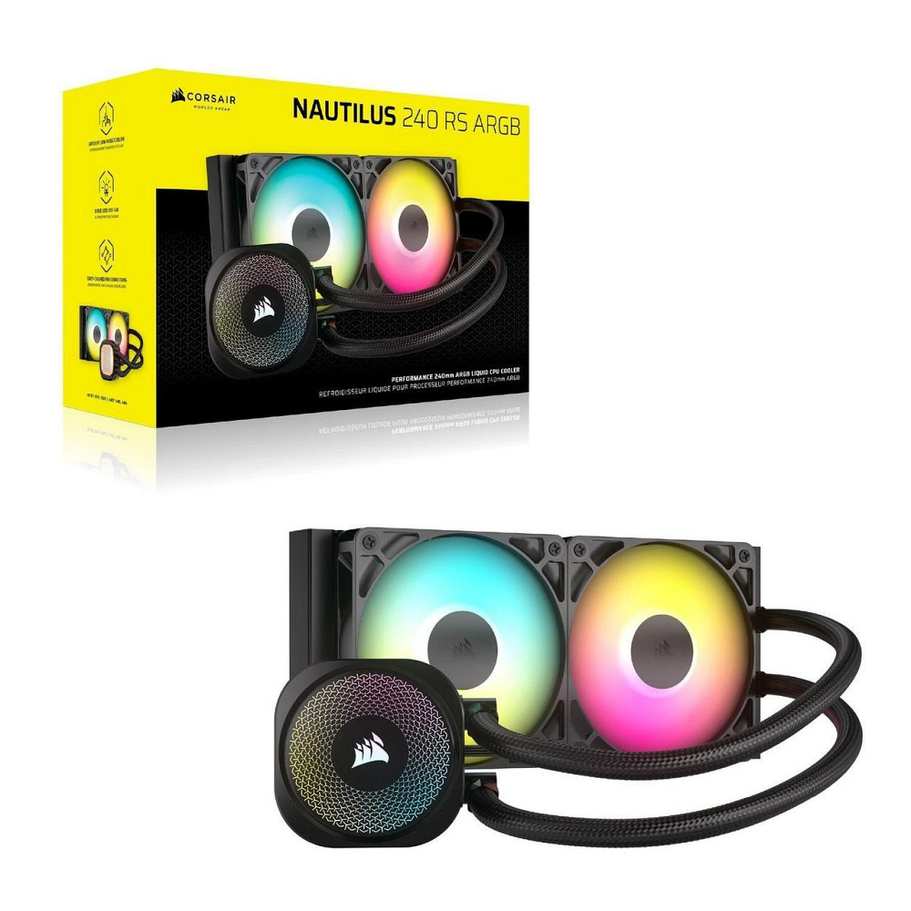 Система водяного охолодження Corsair Nautilus 240 RS ARGB (CW-9060092-WW) ( 11221 ) Харьков - изображение 9