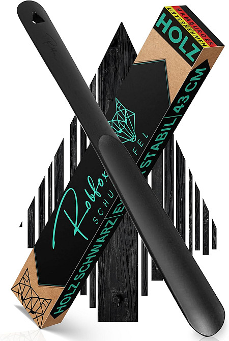 Дерев'яна ложка для взуття Robfox 43 см Луцк - изображение 1