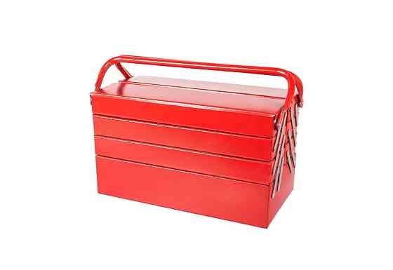 Ящик для інструментів MASTERTOOL металевий 440 мм 4 яруси/7 відділень 79-4307 Рівне