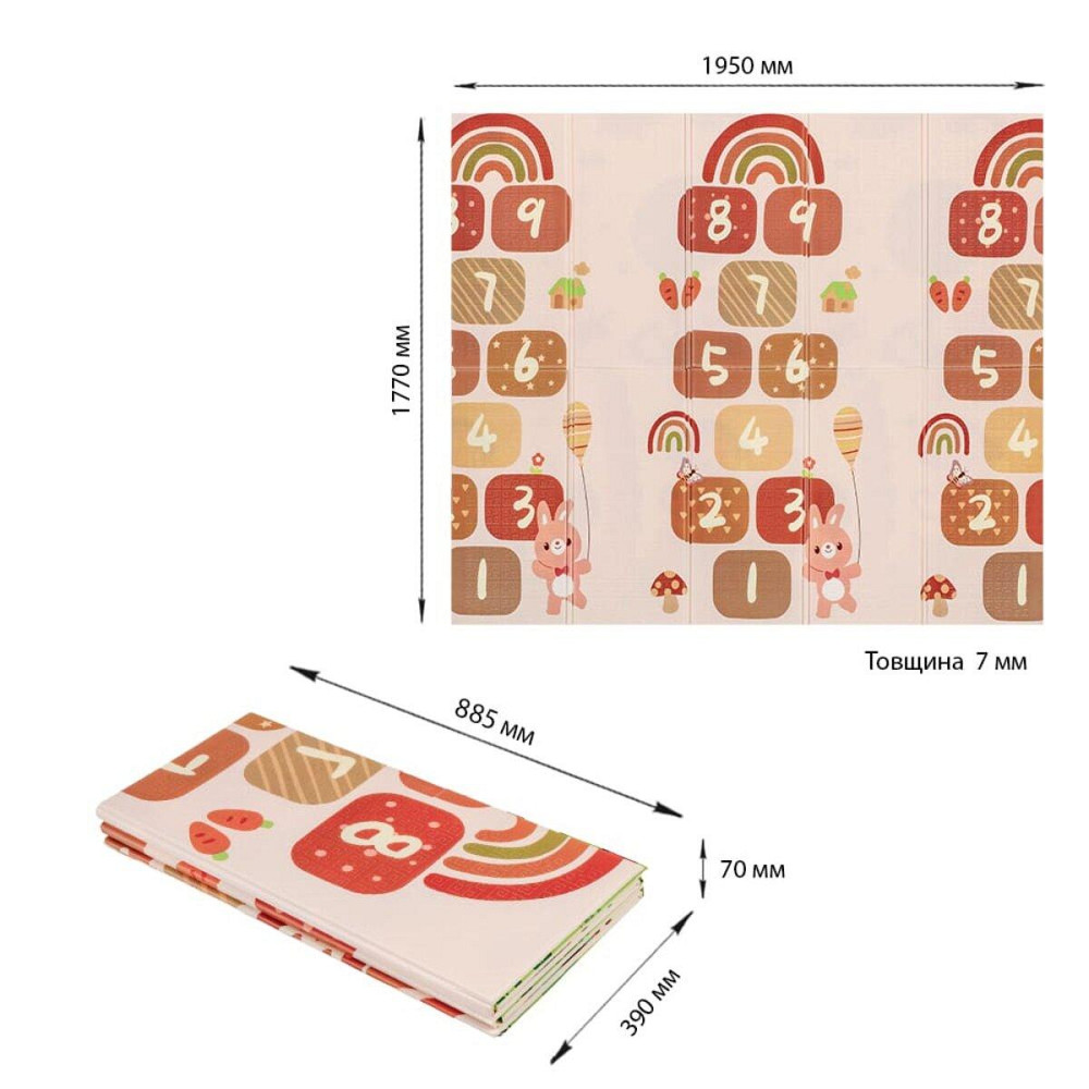 Коврик детский 177см х 195см х 7мм SW-00003037 Киев - изображение 3