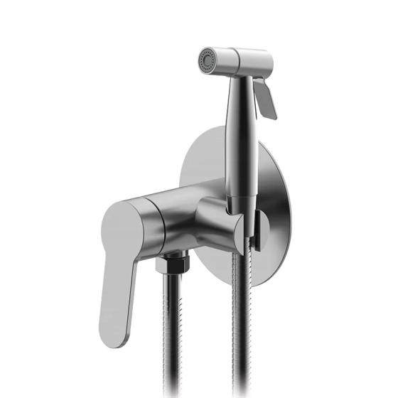 Смеситель для гигиенического душа Koer KI-23016-02 (из нерж. стали) (Цвет нерж) (KR4793) Киев