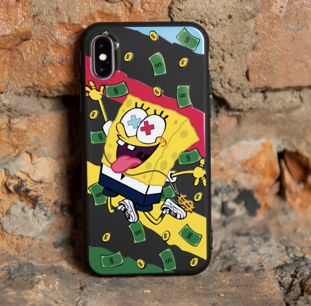 Премиум чехлы на Iphone ,Xiaomi , MEIZU ,HUAWEI и Samsung SPONGE BOB \ ГУБКА БОБ Черновцы - изображение 1