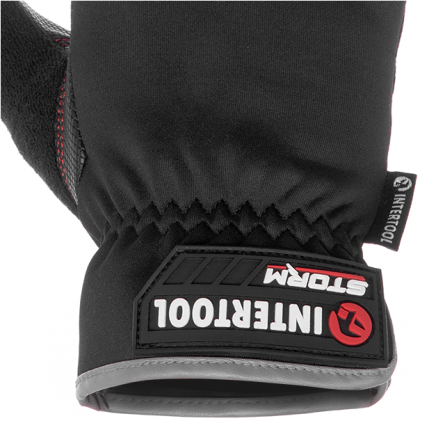 Перчатка из спандекса, Touchscreen, антискользящее покрытие ладони, вставки 