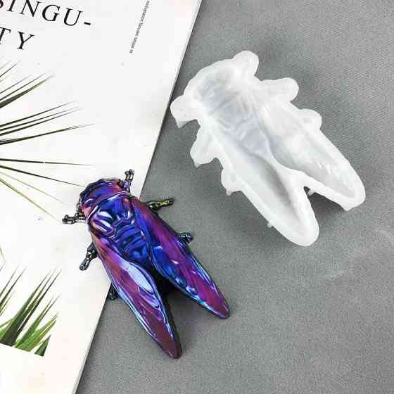 Молд силіконовий Цикада 115 на 75 мм сірий Київ