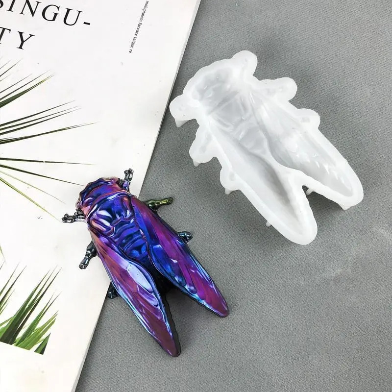 Молд силиконовый Цикада 115 на 75 мм серый Киев - изображение 1