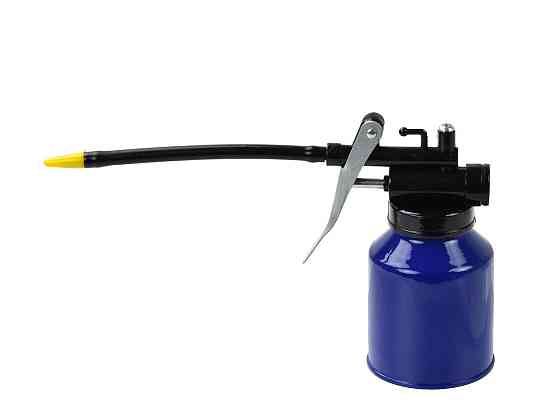 Олив'ярка (маслянка) "GeKo" profi 250 мл металева синя Стрий