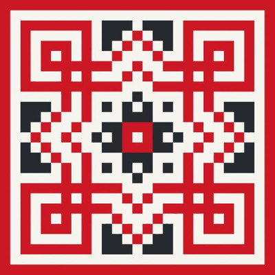 Картина по номерам ArtCraft Український орнамент 30х30 см (13040-AC) Вінниця - фото 1