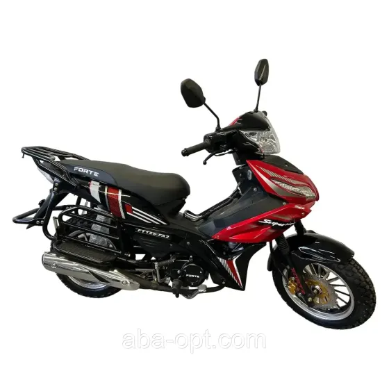 МОТОЦИКЛ FT125-FA2 Forte Об'єм 125 м3 шини 13"-13" купити в інтернет-магазині дешево Одеса