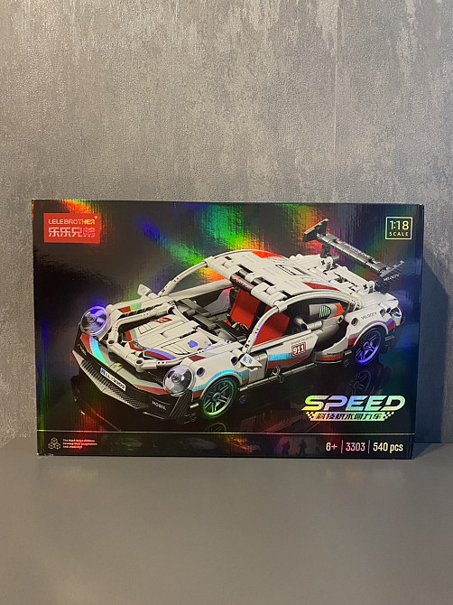 Конструктор Lele Brother PORSCHE 911 RSR 540 деталей совместимый с lego лего Киев - изображение 4