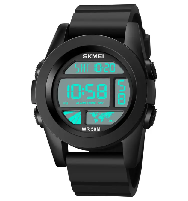 Мужские спортивные часы Skmei 1906 (Белый циферблат) Винница - изображение 3