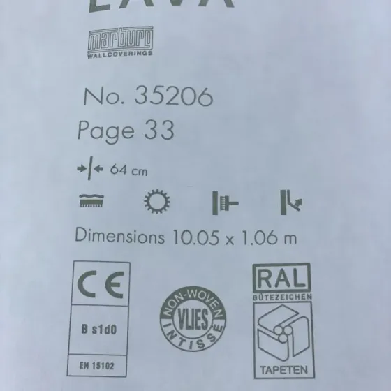 Шпалери Marburg Lava 35206 Київ