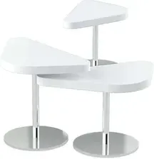 Столик Panda Furniture Ovo Stolik Niski Fryzjerski Rodzaj Płyty: Płyta Laminowana Київ - фото 1