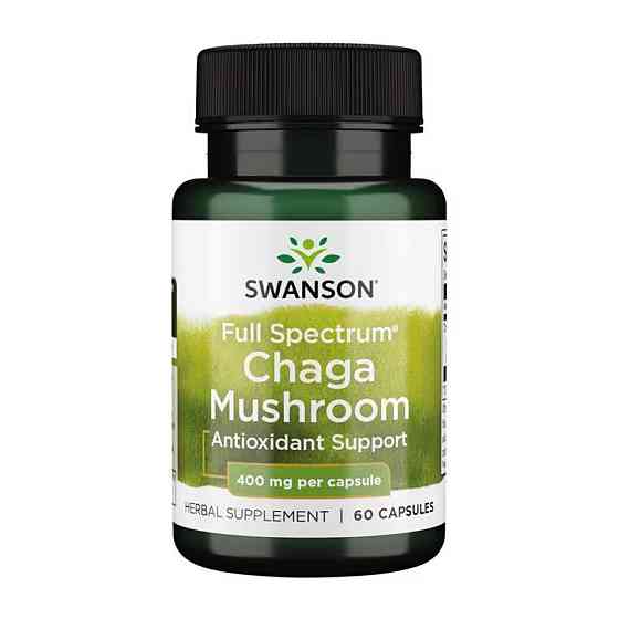 Full Spectrum Chaga Mushroom 400 mg - 60 caps Луцьк