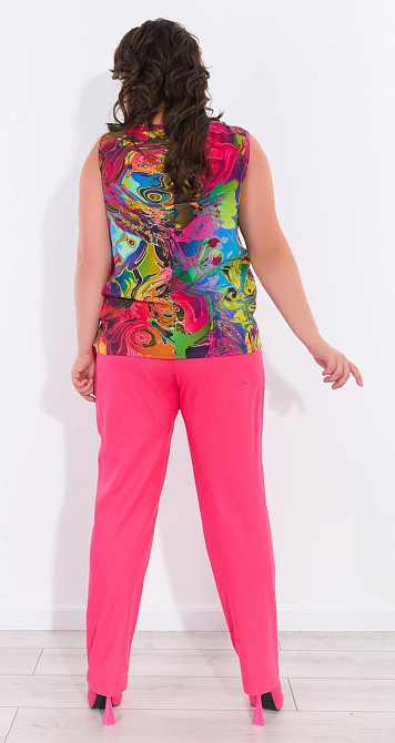 Лляний костюм-трійка Київ - фото 4