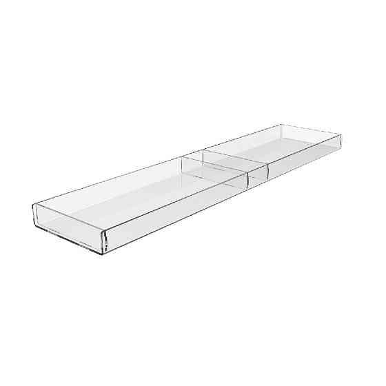 Коробка акриловая EKOSTAR 428х98х20 Киев