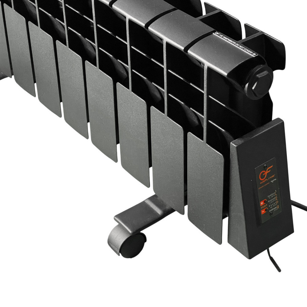 Электрорадиатор ERAFLYME COMPACT BLACK 10R Киев - изображение 3