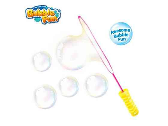 Паличка для бульбашок зелена/жовта (19,5x14x36,5см) ТМ BUBBLE FUN Київ