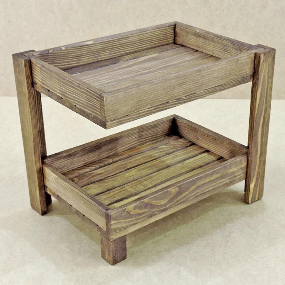 Настільна полиця для ванної "Бангемі" палісандр Миколаїв - фото 1