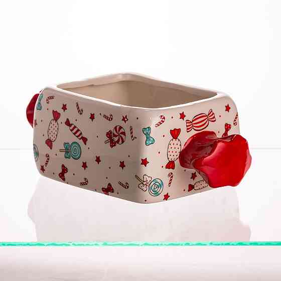 Цукерниця новорічна порцелянова 24×11.5×8 (см) CR-1-22 Київ