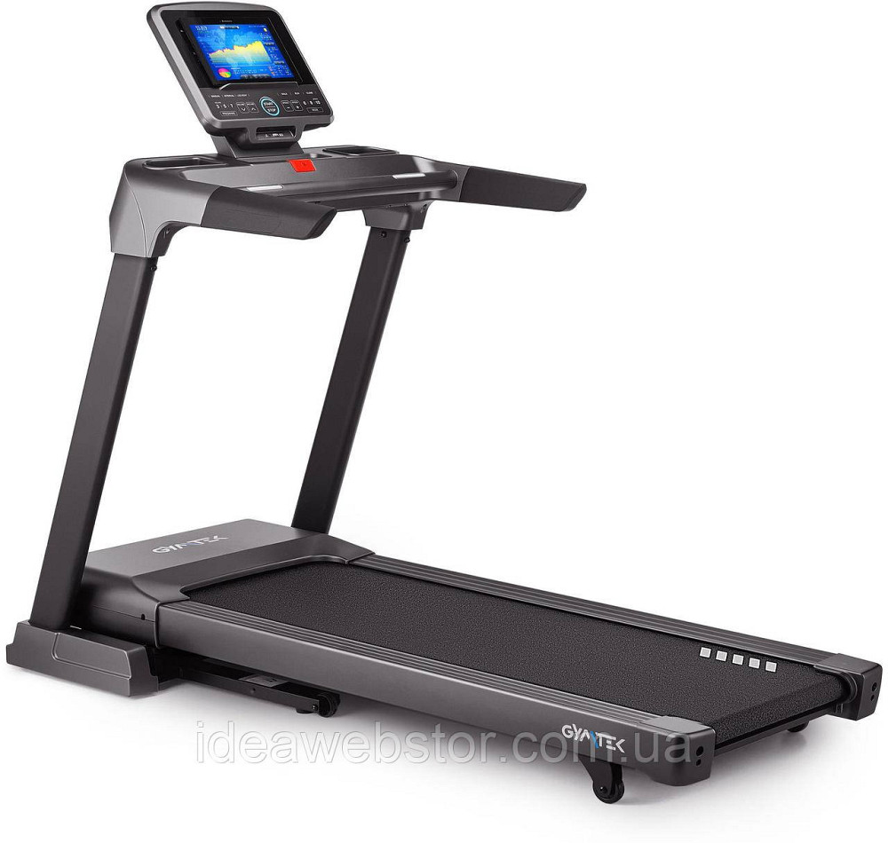 Беговая дорожка GYMTEK XT850 электрическая складная для дома 20 км/ч с автоматическим наклоном амортизацией двигателем 4 к.с. до 1 Киев - изображение 11
