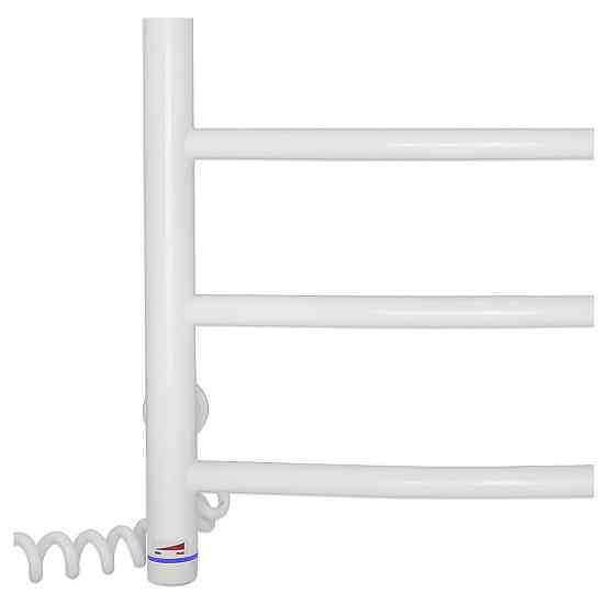 Електричний полотенцесушитель Laris Зебра Класик ЧК8 500Х800 Е білий Київ