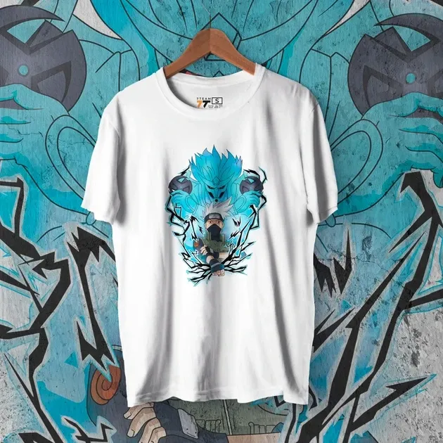 Футболка мужская с принтом Наруто Какаші Хотаге Сусано Размер 48 Anime0307 Днепр - изображение 1