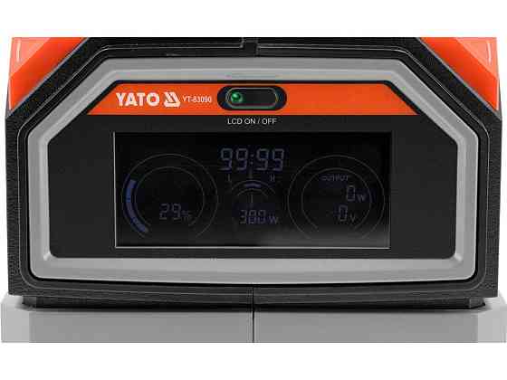 Портативна станція YATO 315 ВтГод, вихід- 300/600 Вт, порти: 230V AC, різні USB Одесса