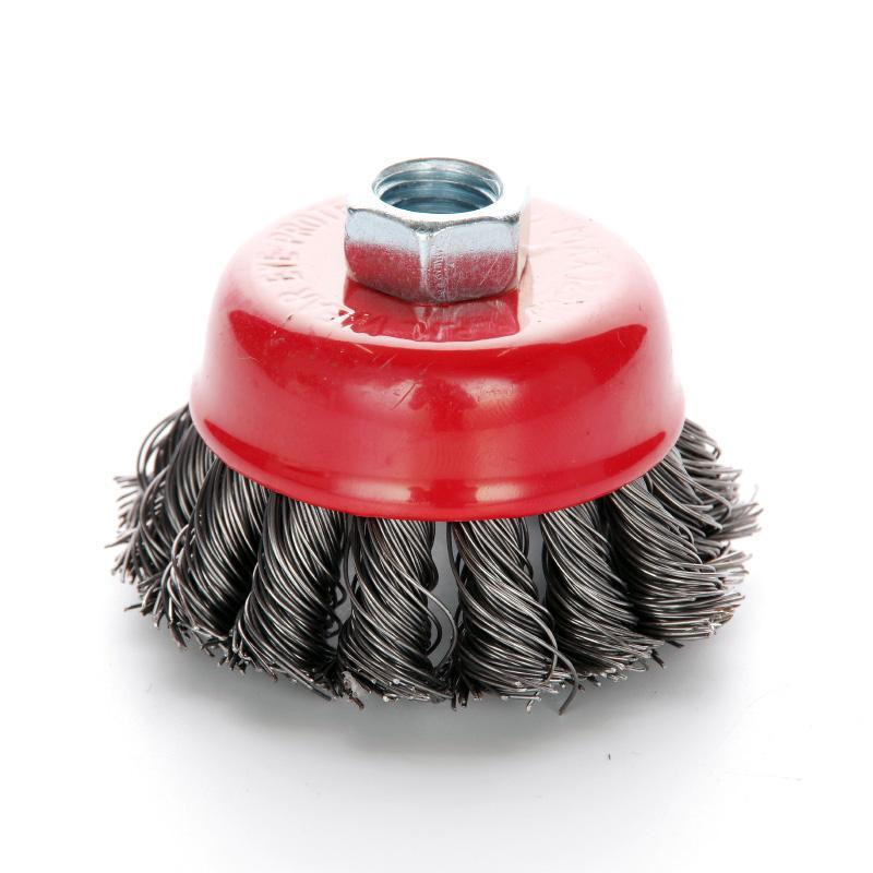 Щітка чаша сталеві витки 65мм (КШМ) (APRO) Харків - фото 1