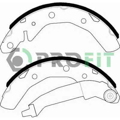 Гальмівні колодки Profit 5001-0566 Вінниця