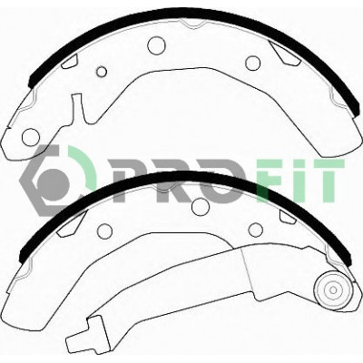 Тормозные колодки Profit 5001-0566 Винница - изображение 1