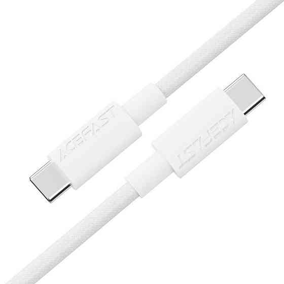 Кабель ACEFAST C18-03 USB-C to USB-C braid charging data cable White Одесса