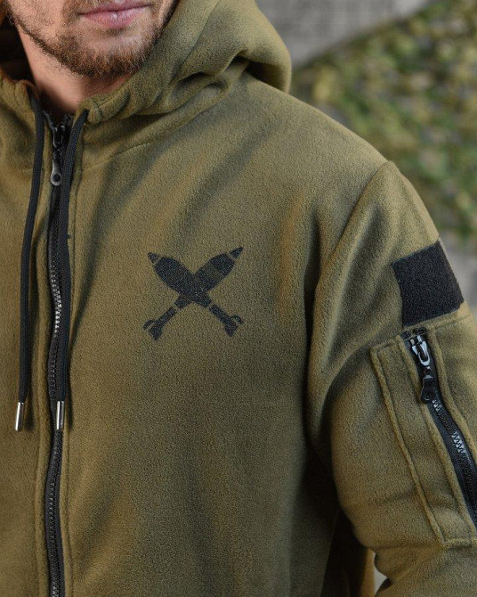 Тактическая флисовка мина кайот мужская теплая Одесса - изображение 6